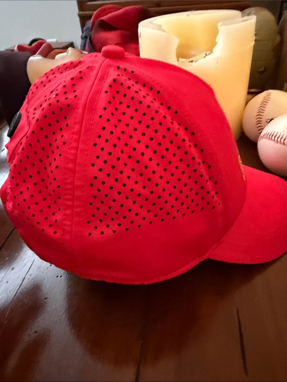 Motorsport Red Men's Baseball Cap